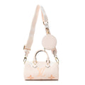 A top-down view of the bag with its zipper open