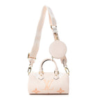 A top-down view of the bag with its zipper open