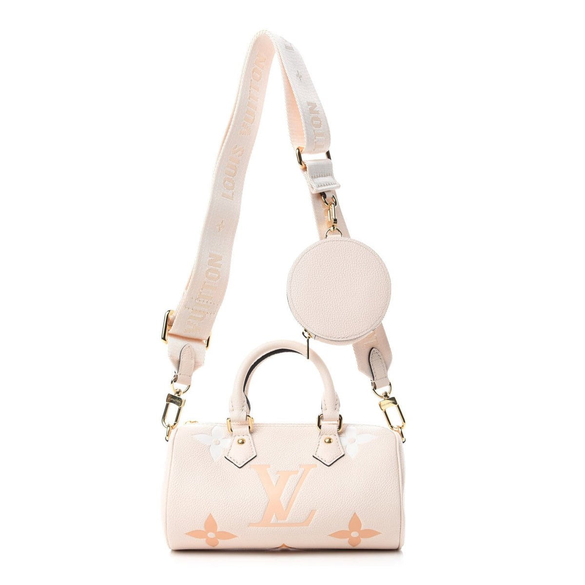 A top-down view of the bag with its zipper open