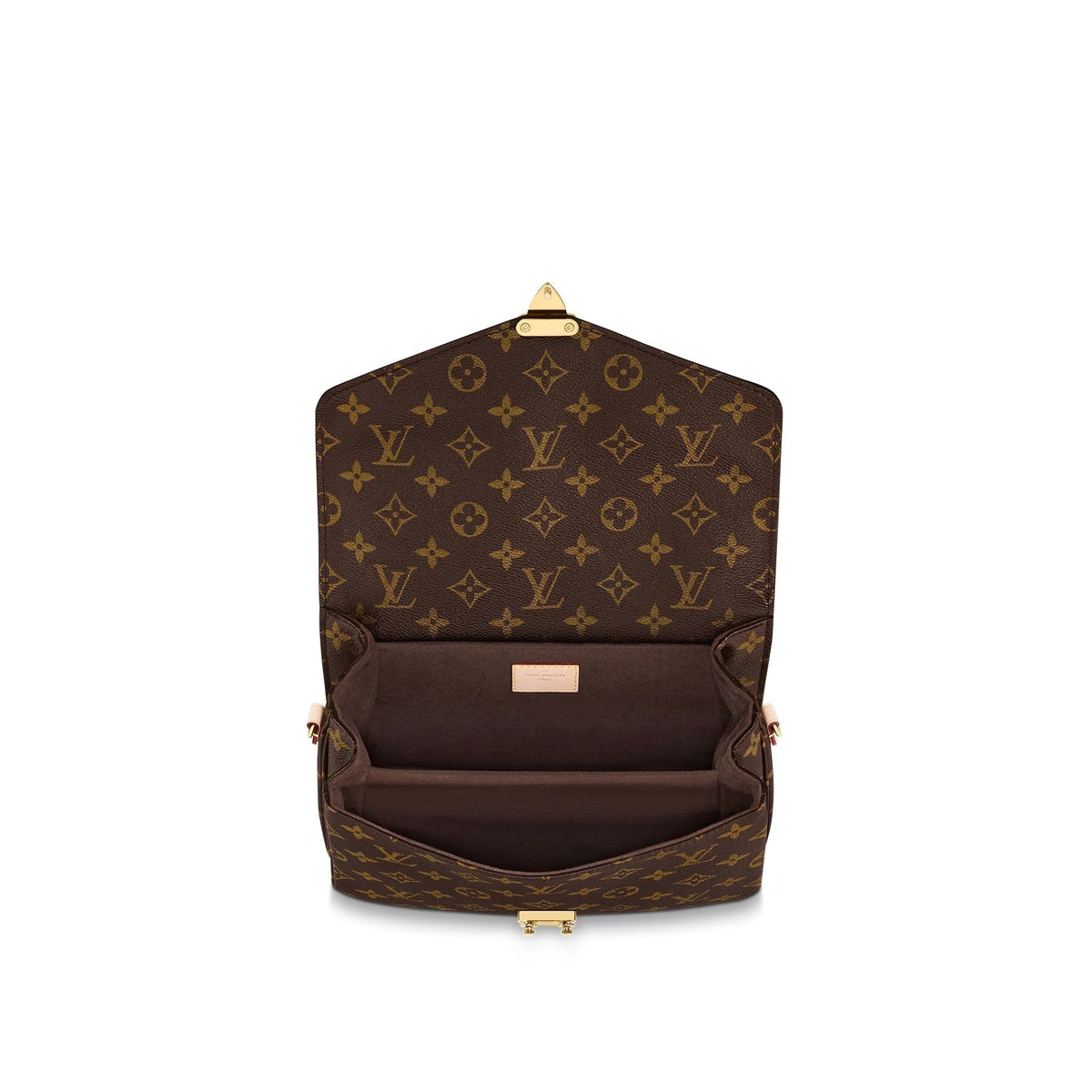 The bag worn over the shoulder with its long detachable strap