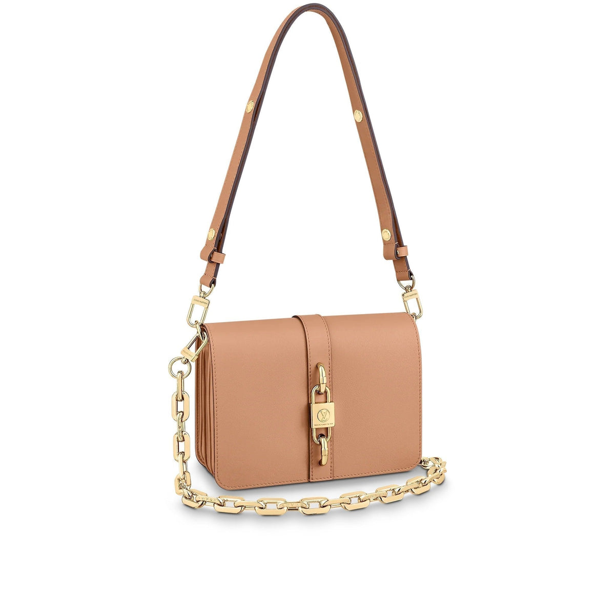 The Louis Vuitton Rendez-Vous bag displayed on a surface