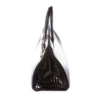 Hermes Birkin 35 Noir Porosus Crocodile Gold Hardware