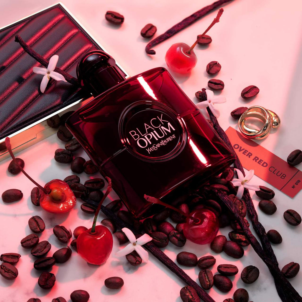 YSL Black Opium Over Red Eau de Parfum - Cherry & Coffee 100ml/3.4oz