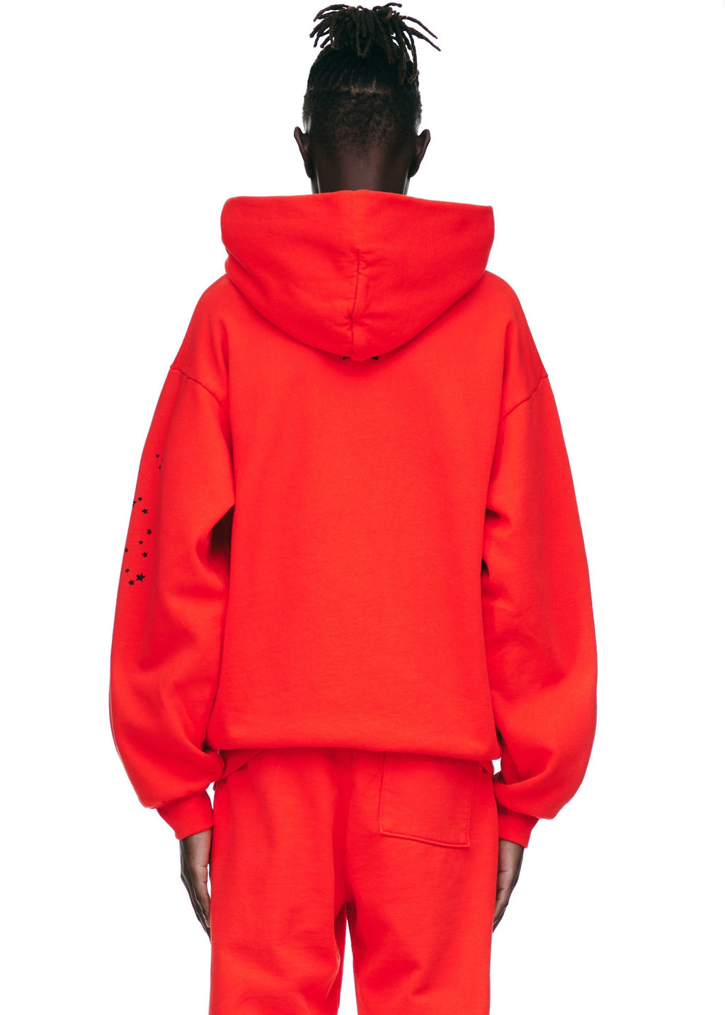 Sp5der Punk V2 Hoodie - Red
