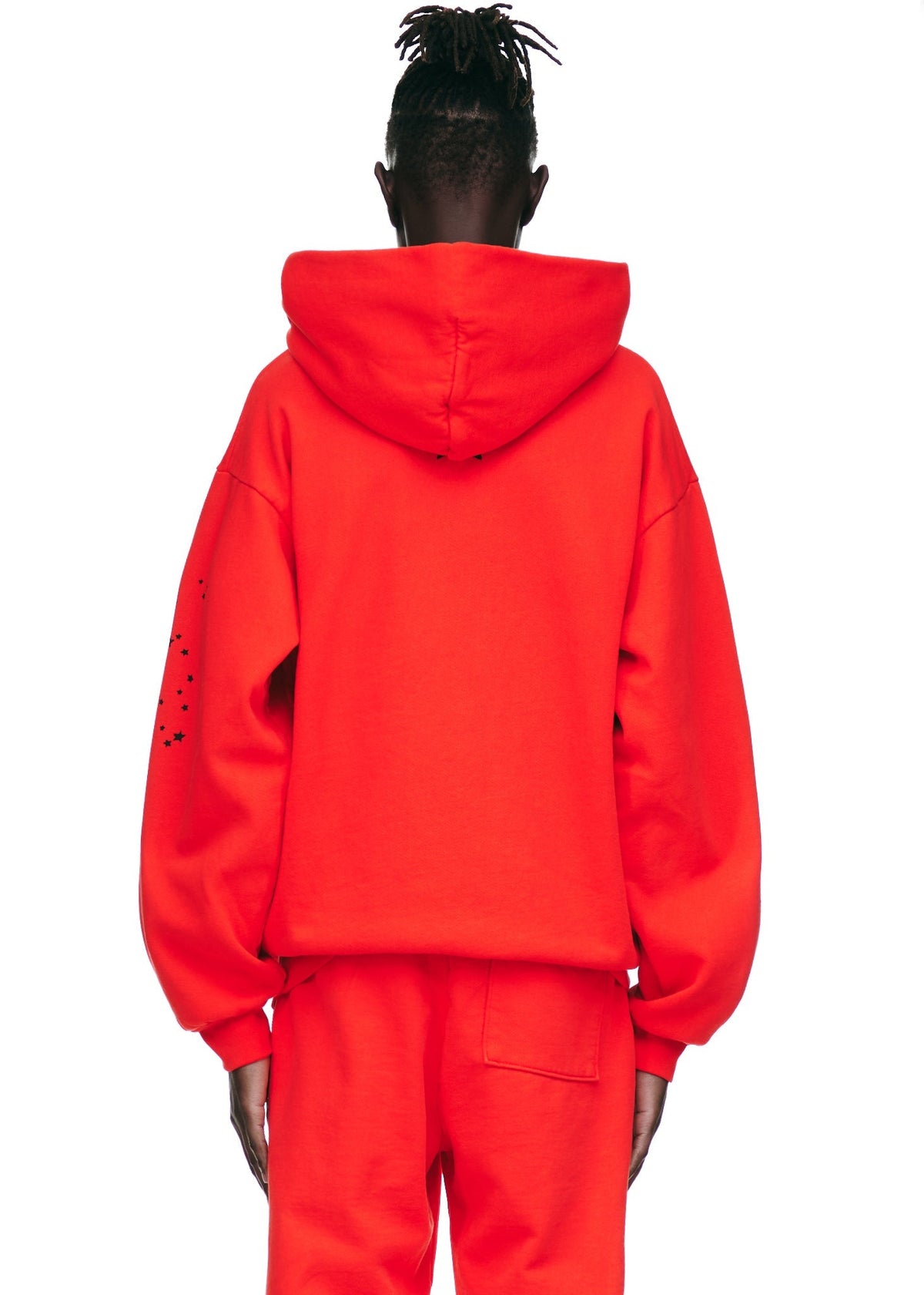 Sp5der Punk V2 Hoodie - Red