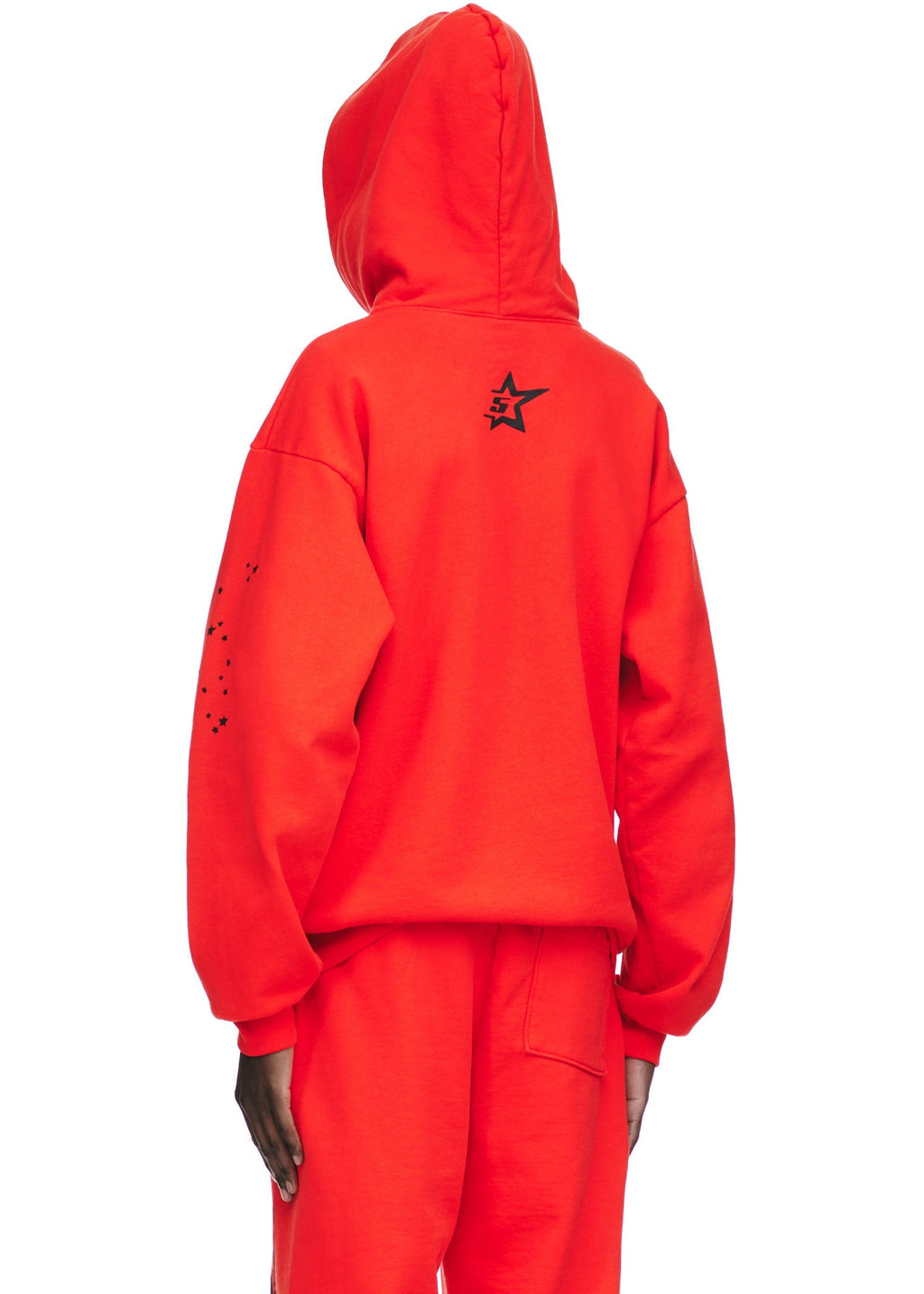 Sp5der Punk V2 Hoodie - Red