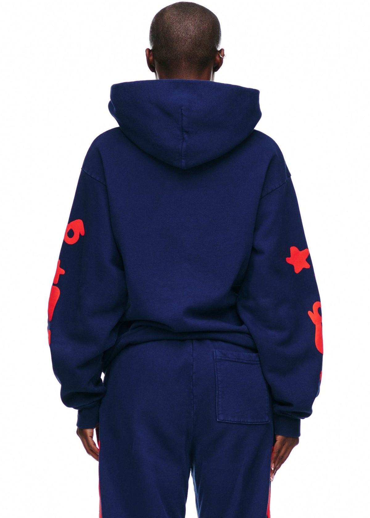 Sp5der Beluga Hoodie - Navy