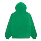 Sp5der Star Og Web V2 Hoodie - Bright Green