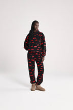 Sp5der Sex Aop Hoodie - Black