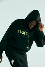 Sp5der Wait Hoodie - Black