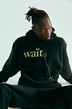 Sp5der Wait Hoodie - Black
