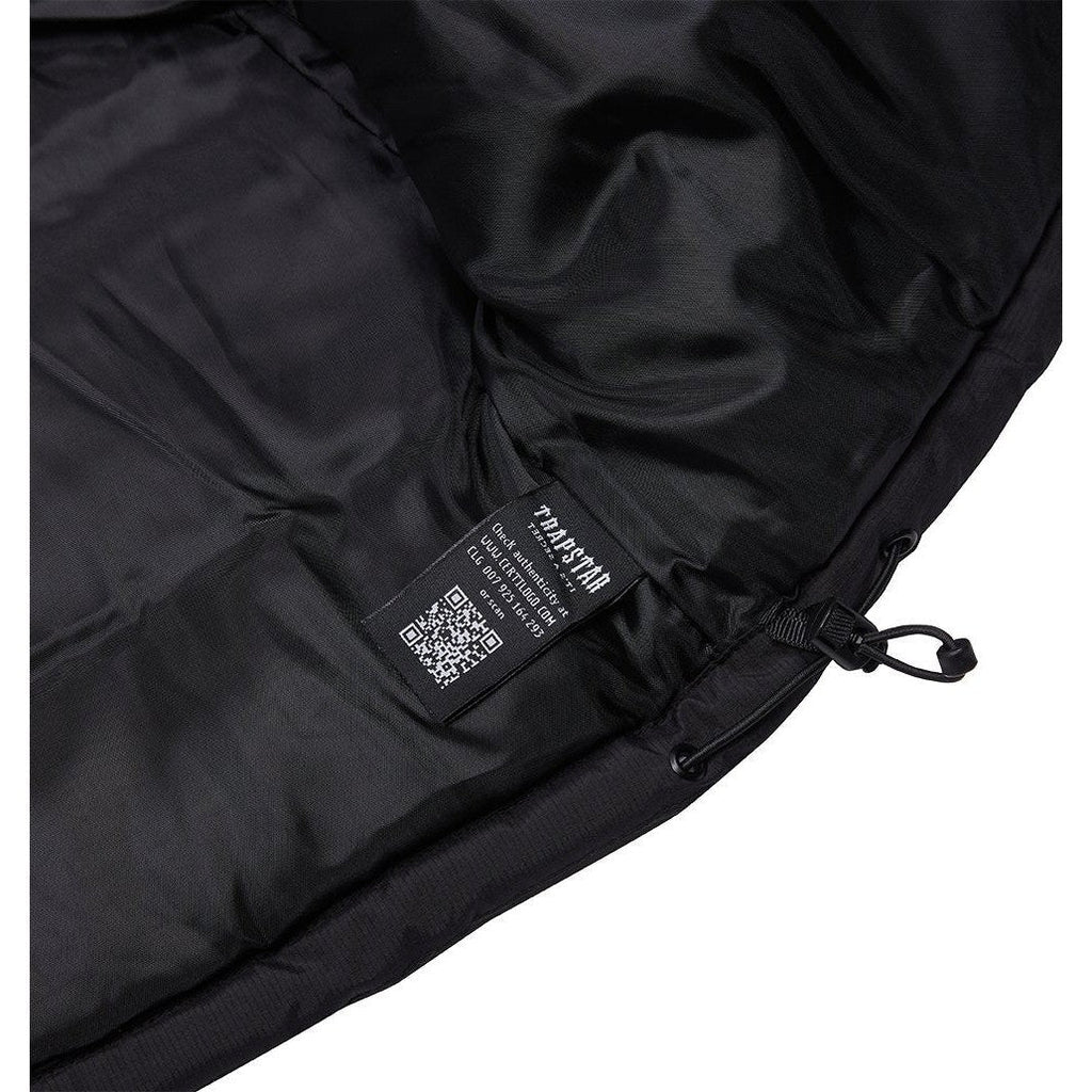 Trapstar Decoded Hooded Puffer Jacket 2.0 - Black