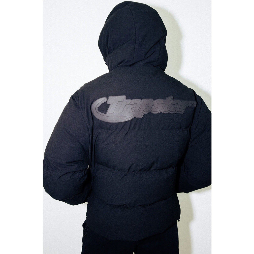 Trapstar Hyperdrive Technical Puffer Jacket - Black / White