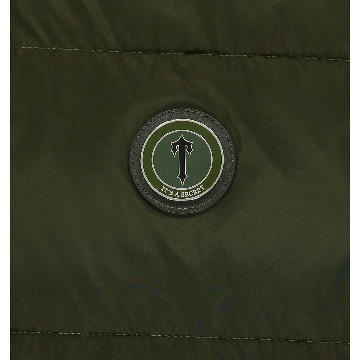 Trapstar Irongate Detachable Hooded Puffer Jacket - Olive