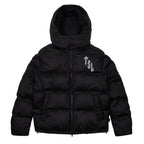 Trapstar Shooters Hooded Puffer Jacket - Black / Reflective