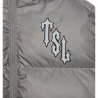 Trapstar Shooters Hooded Puffer Jacket - Grey