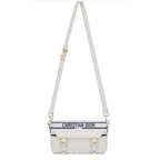 Dior Small Diorcamp Calfskin Bag - White